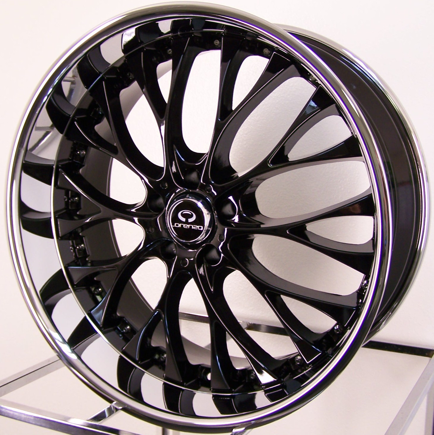CHROME STAGGERED LORENZO WL27 WHEELS RIM BMW Z4 325 328 330 CAMARO CTS