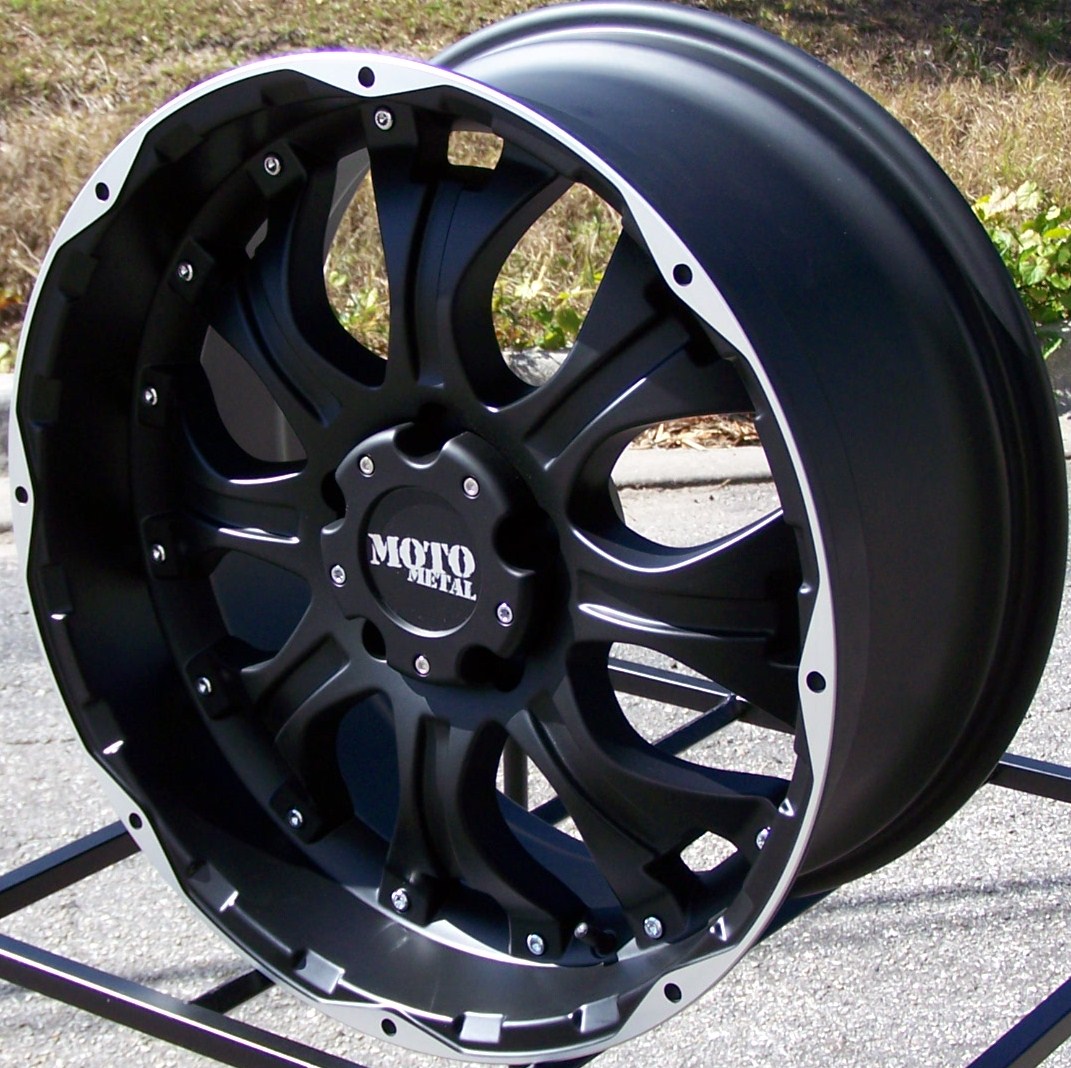 20 Moto Metal Black Wheels Ford F 250 F 350 King Ranch