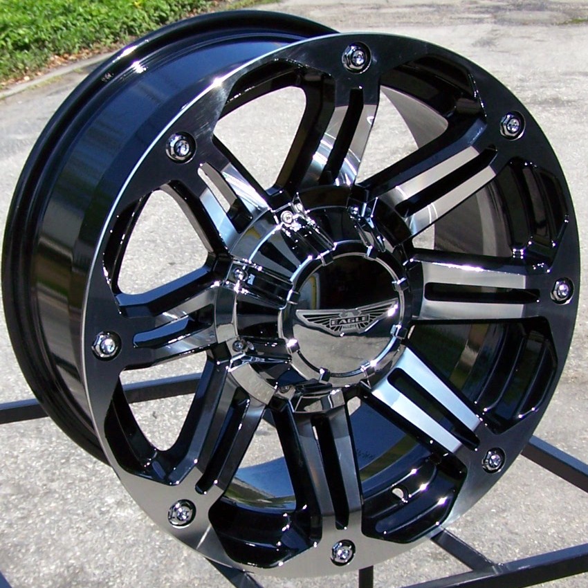 17 Gloss Black Wheels Rim 2007 Up Jeep Wrangler JK 4x4