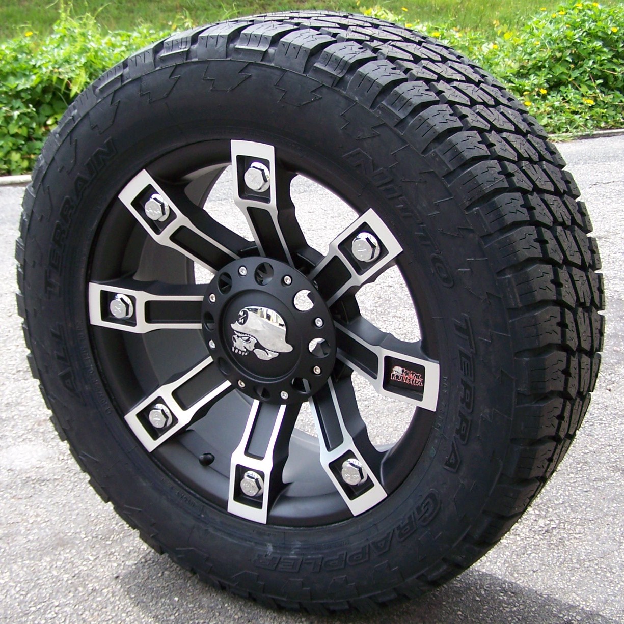 20 Procomp Metal Mulisha Wheels Nitto Terra Grapplers 8x180 Chevy GMC